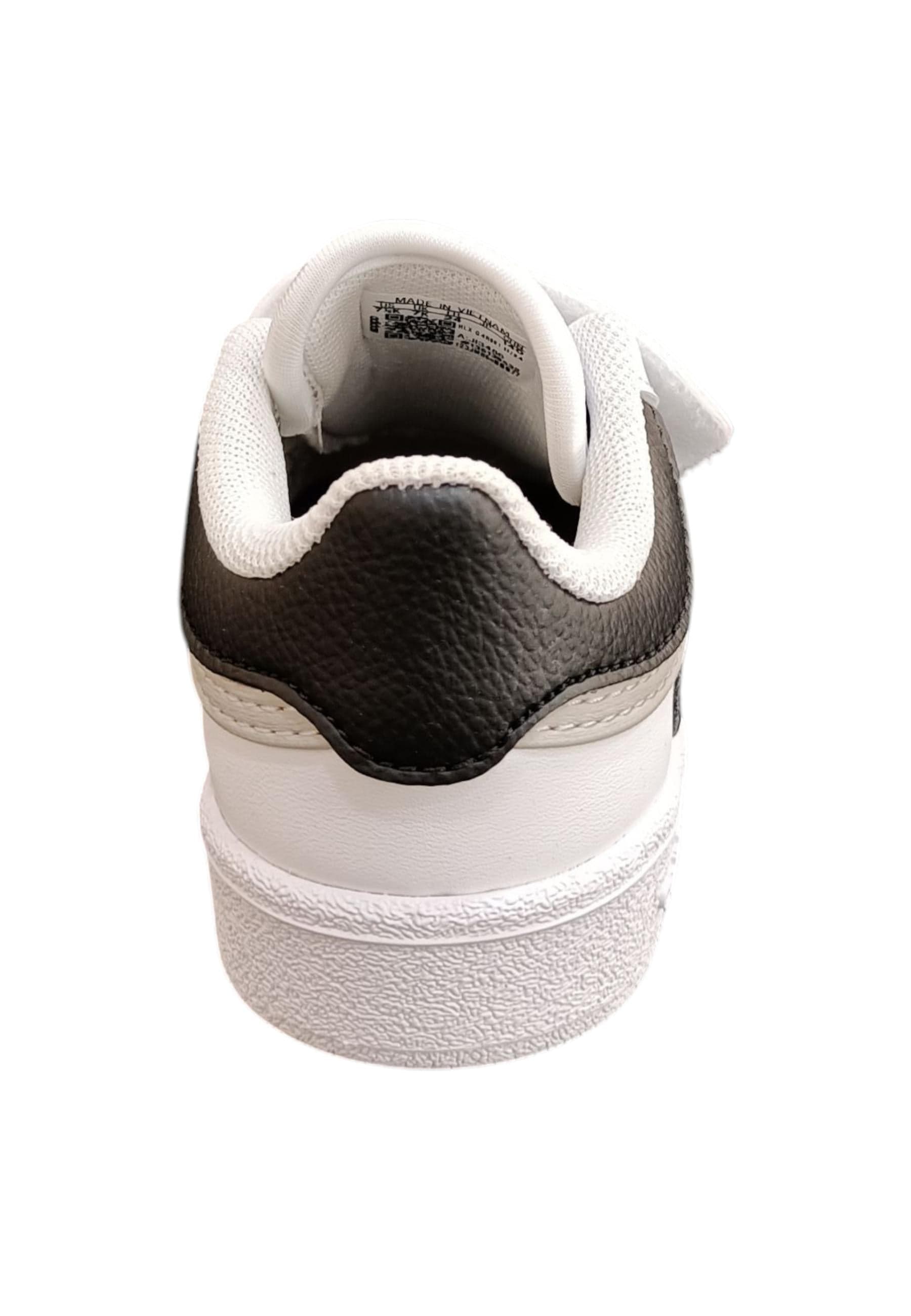 sarpe sneakers Bambini e ragazzi adidas hoops  bianco-nero velcro in Sneaker casual Scarpetteria Gica - Trani, commercioVirtuoso.it