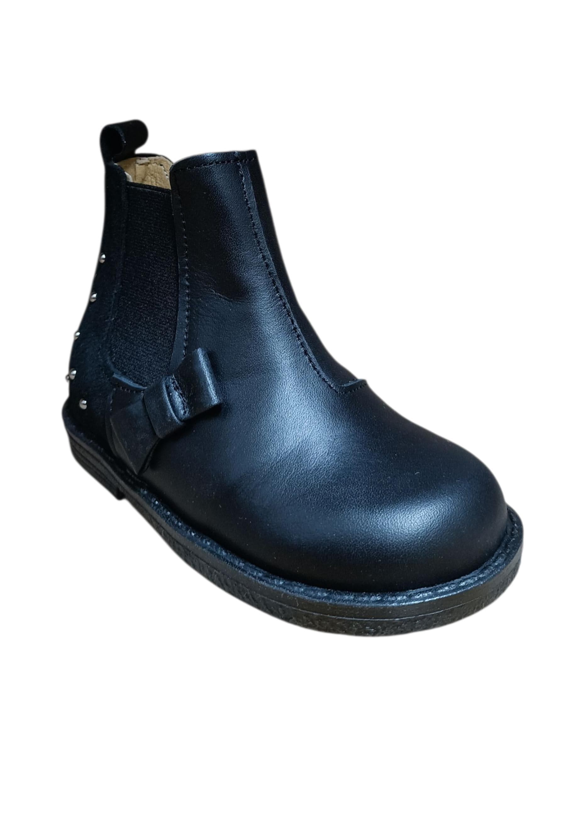 Stivaletti bambina Platis Martin nero pelle - Stile classico con zip laterale in Ballerine Scarpetteria Gica - Trani, commercioVirtuoso.it