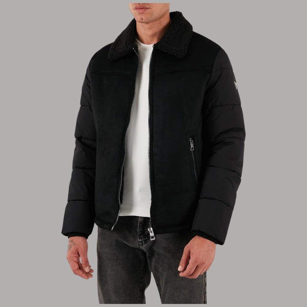 Guess giacca eco montone nero M5BL79 W2292 JBLK in Giacche Prodotti di Classe - Nocera Superiore, commercioVirtuoso.it
