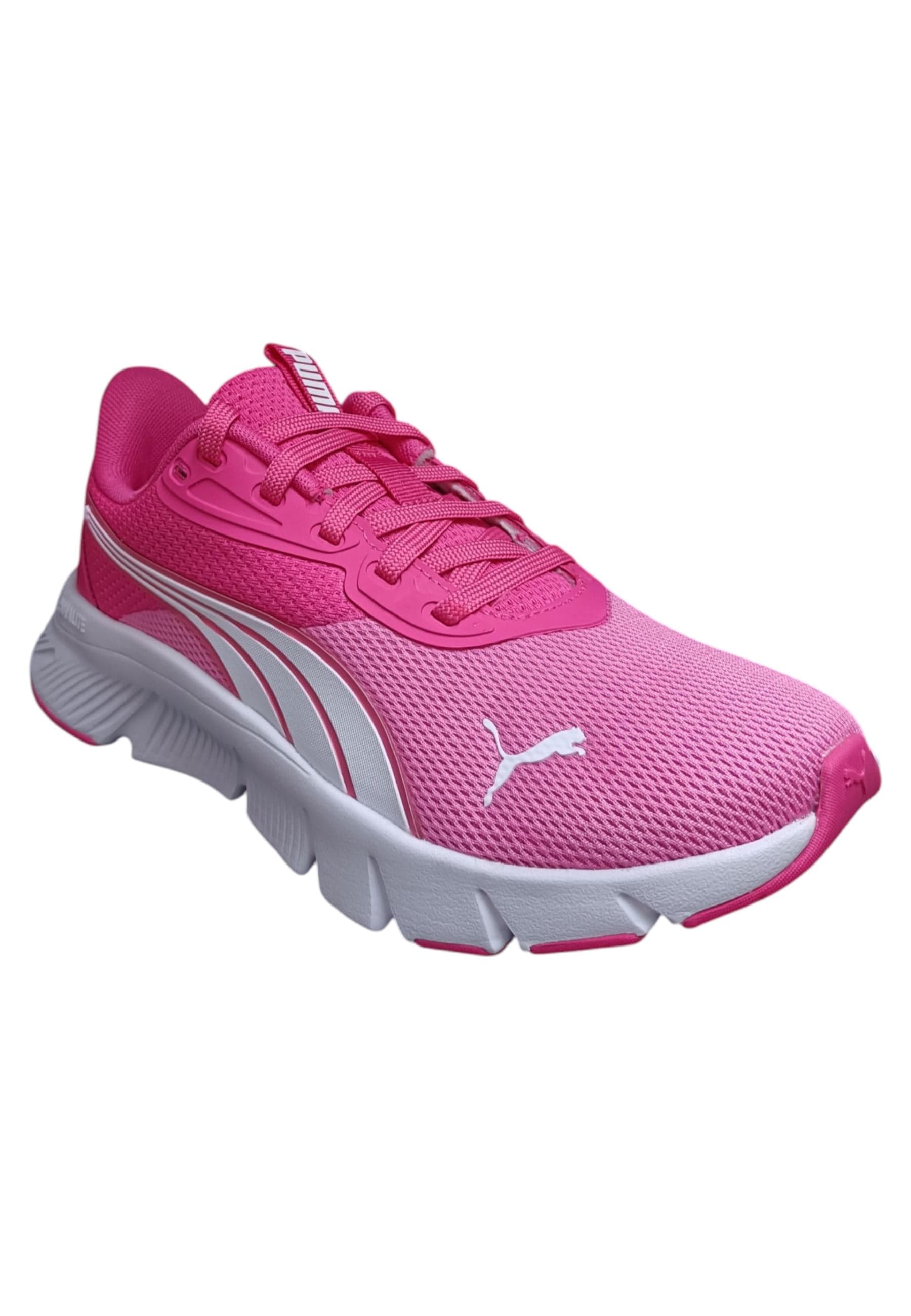 Scarpe sneakers Bambine e ragazze PUMA FLEX FOCUS  rosa-bianco laccio in Ballerine Scarpetteria Gica - Trani, commercioVirtuoso.it