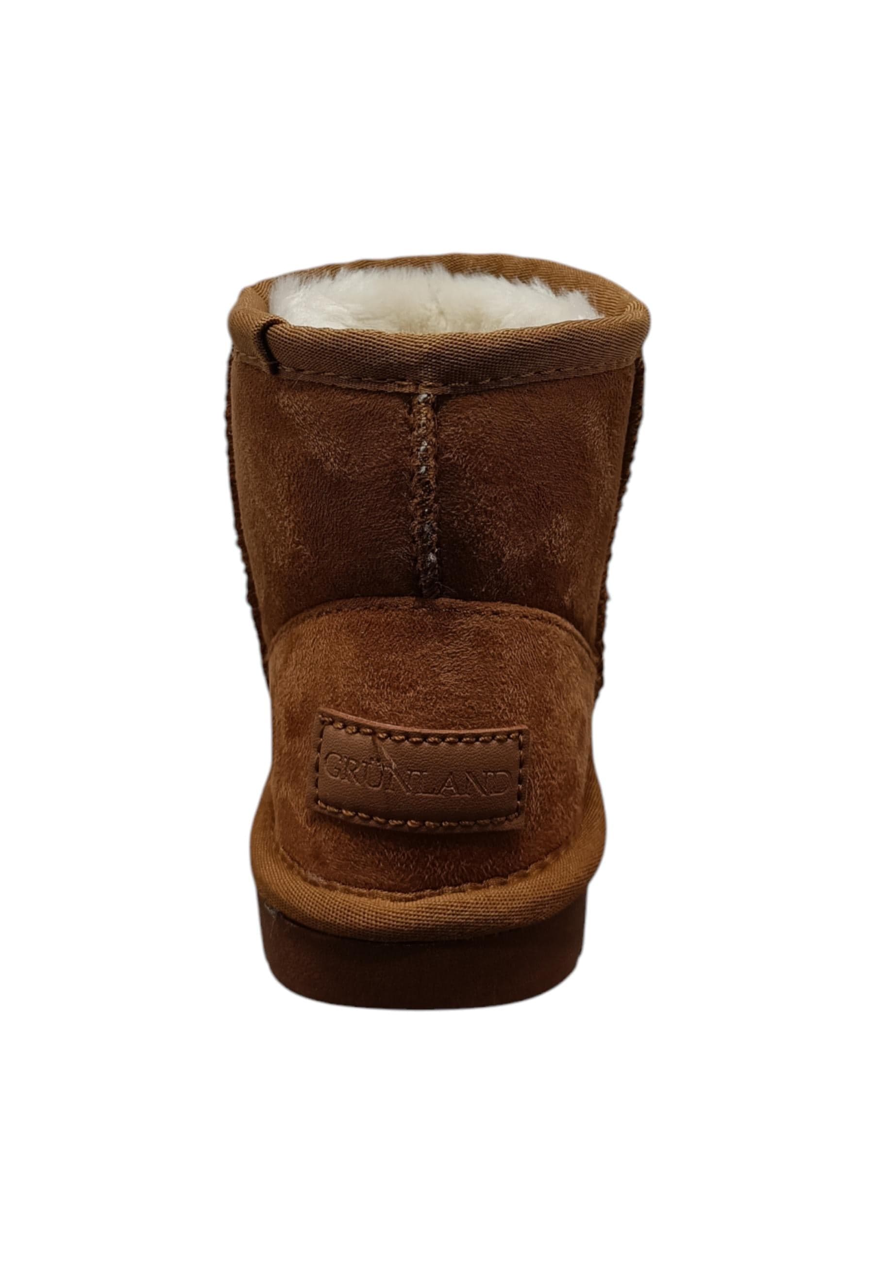 Stivaletti bambina Grunland Junior Crom marrone suede - Stile caldo con elastico in Ballerine Scarpetteria Gica - Trani, commercioVirtuoso.it