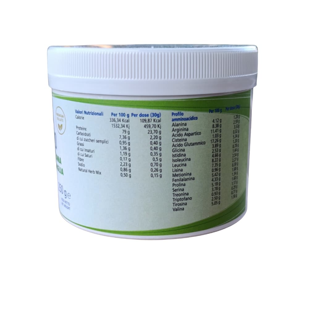 VEG-PRO Proteine del Pisello Isolate con Natural Herbal cacao naturale, 250 gr. - 2