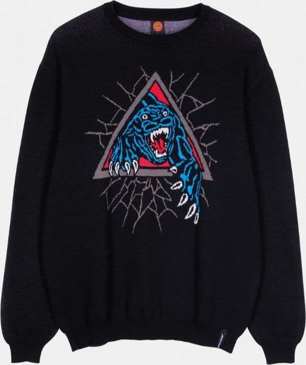Maglione Santa Cruz Natas Phanter Black - 4