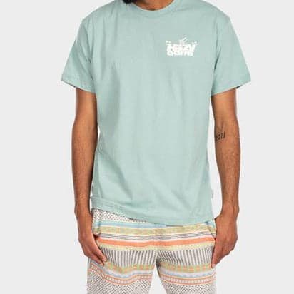 T-shirt Iriedaily Hazy Charms Verde - 3