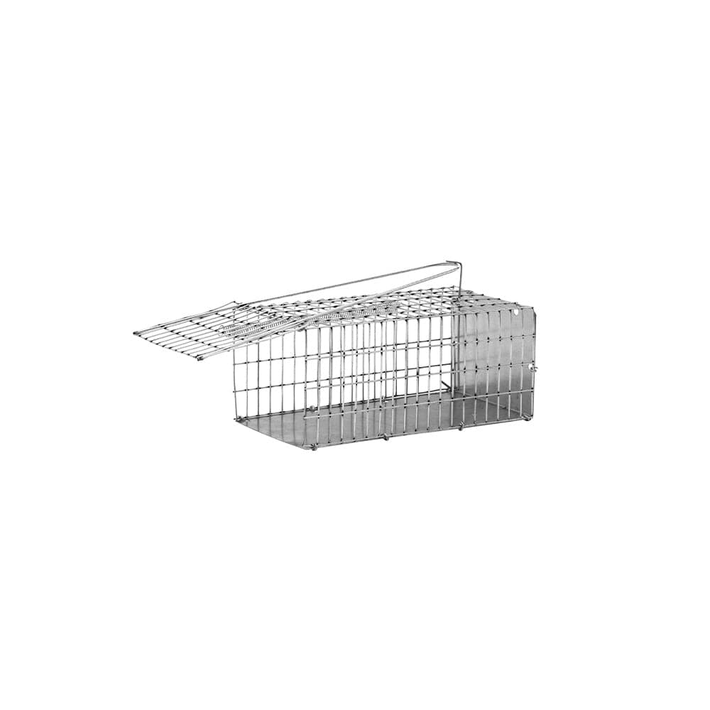 Trappola a Rete Grande per Topi con Porta a Scatto dim.29,5x15,5x12,5 cm Viridia - 2