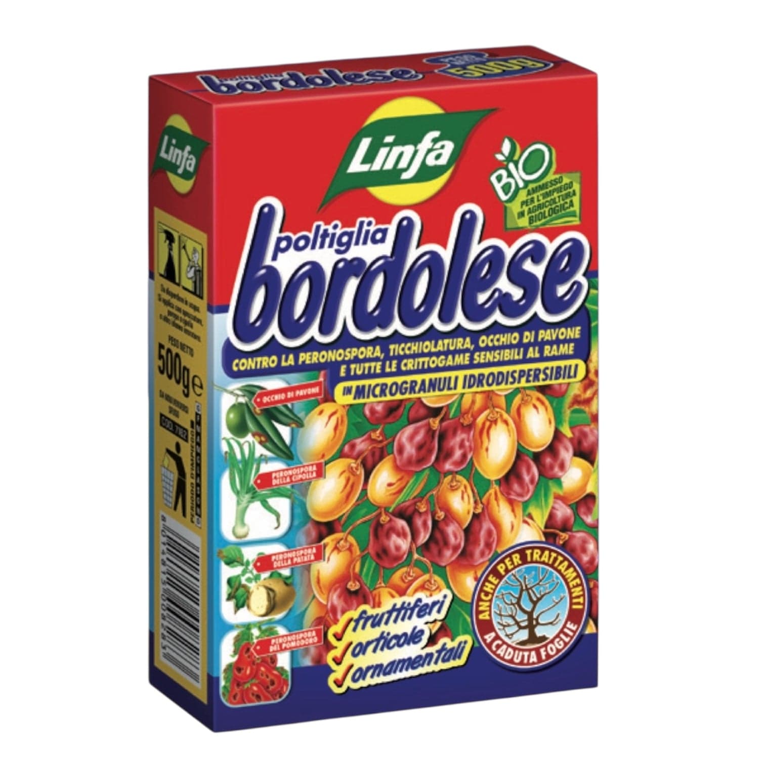 Poltiglia Bordolese PFnPE gr. 750 Bio Fungicida in Microgranuli Idrodispersibili Linfa - 2