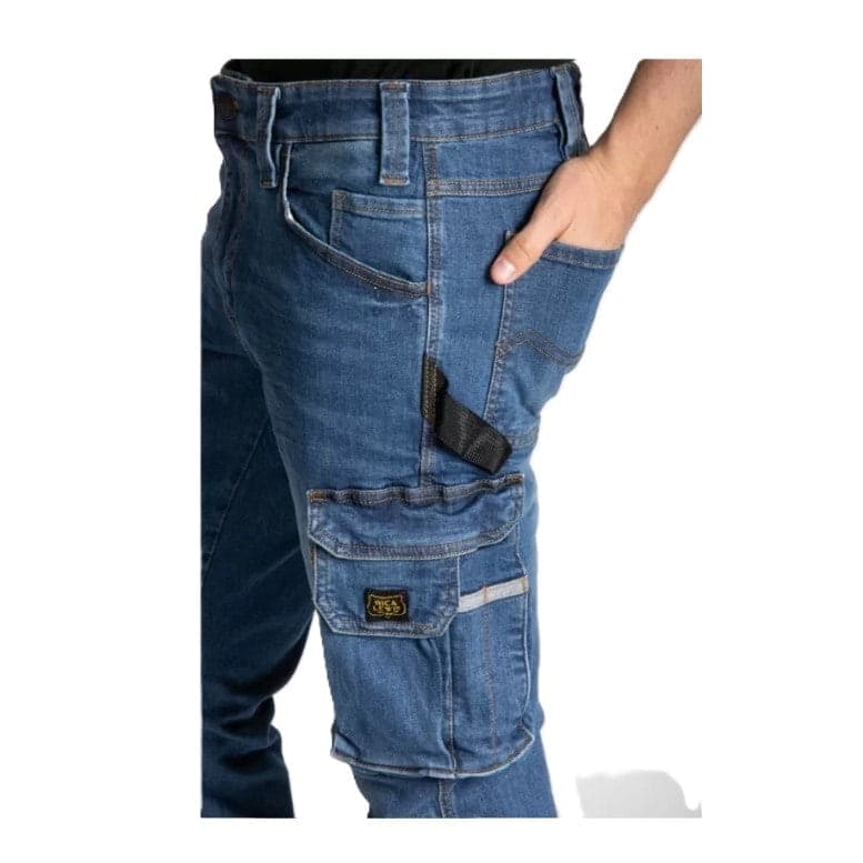 Jeans da Lavoro JOB Multitasche Stretch Fibreflex Rica Lewis - 3