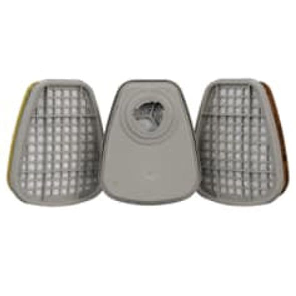 Filtro per Gas e Vapore a Baionetta 6059 ABEK1 cf.2 pz. 3M - 2