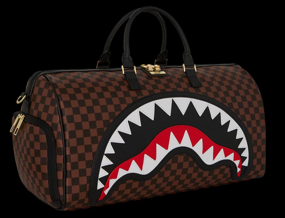 SPRAYGROUND Borsone Marrone art. D7836NSZ - 5
