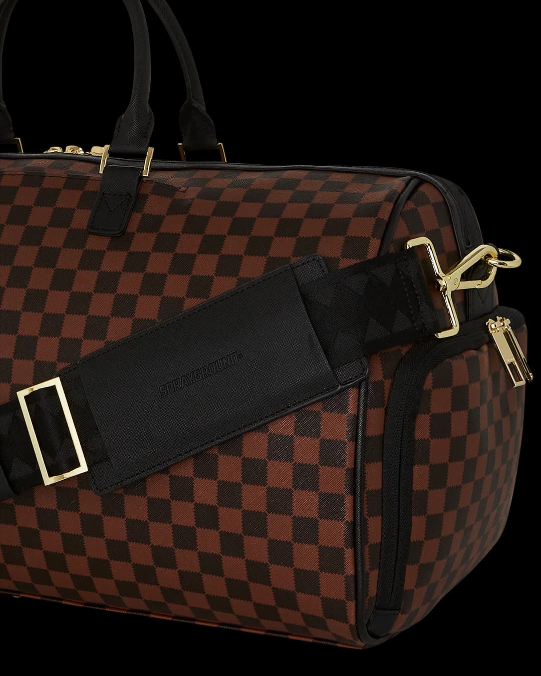 SPRAYGROUND Borsone Marrone art. D7836NSZ in Borsoni Bilello Shop - San Giovanni in Fiore, commercioVirtuoso.it