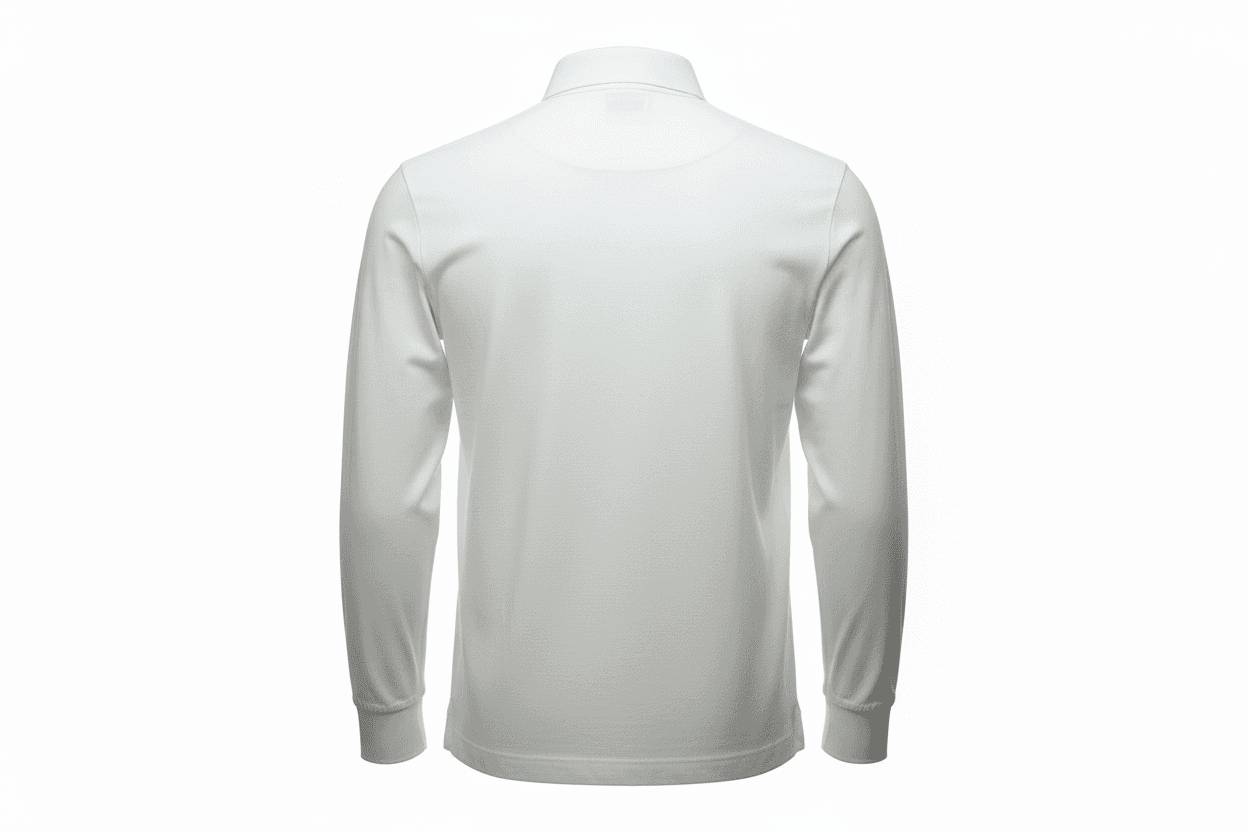 Polo uomo Aeronautica Militare - maniche lunghe - bianco - 3