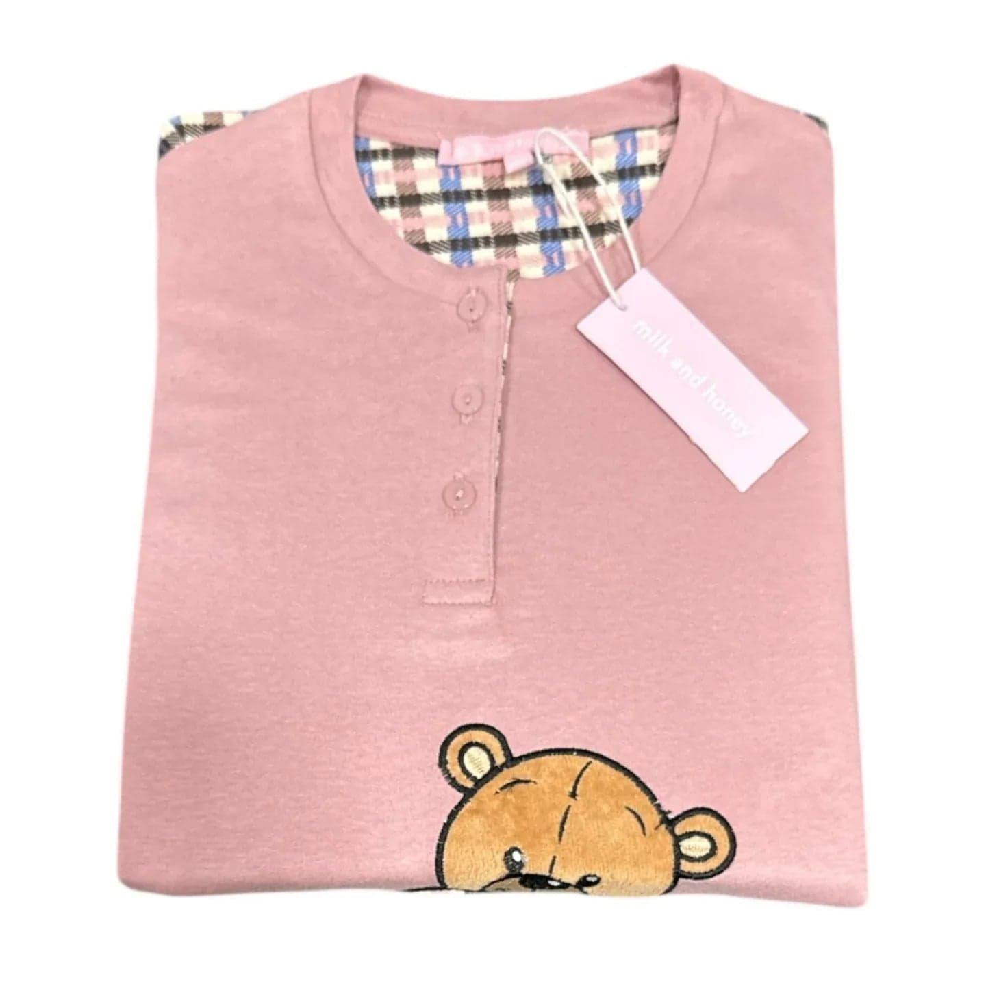 Pigiama Ragazza Milk and Honey Adela in Cotone Interlock – Made in Italy - 5