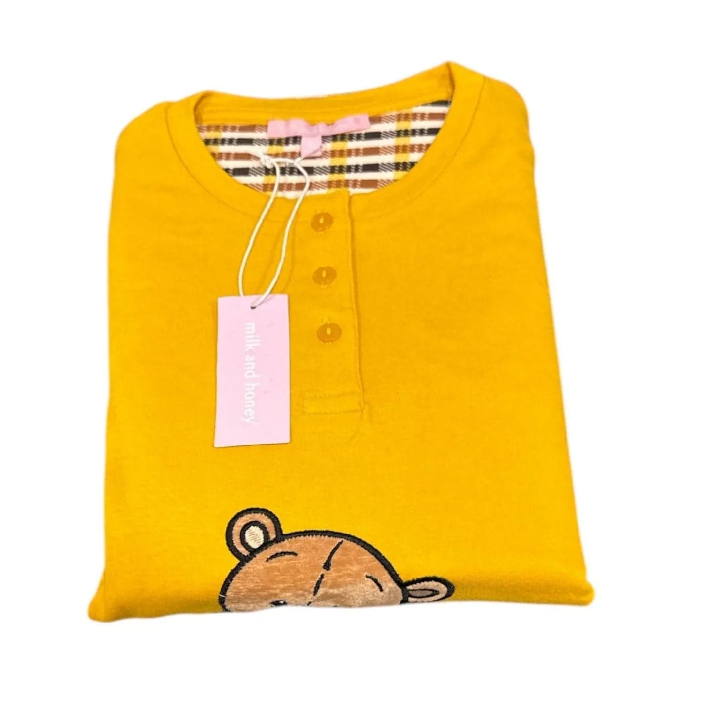 Pigiama Ragazza Milk and Honey Adela in Cotone Interlock – Made in Italy - 4