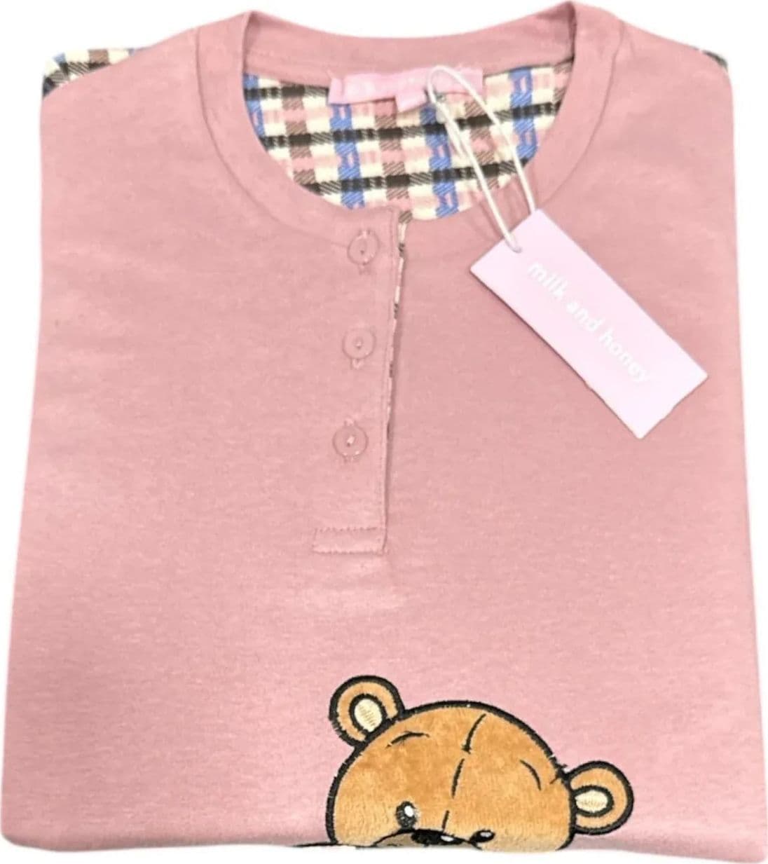 Pigiama Ragazza Milk and Honey Adela in Cotone Interlock – Made in Italy - 3