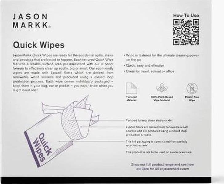 Jason Markk Quick Wipes White - 5