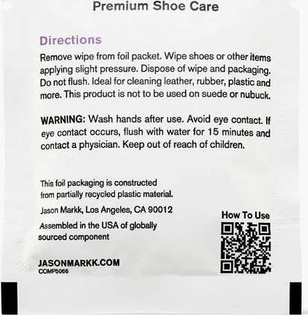 Jason Markk Quick Wipes White - 4