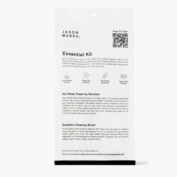 Jason Markk Essential Kit Deep Cleaning White in Kit di manutenzione e pulizia Glad Store - Genova, commercioVirtuoso.it