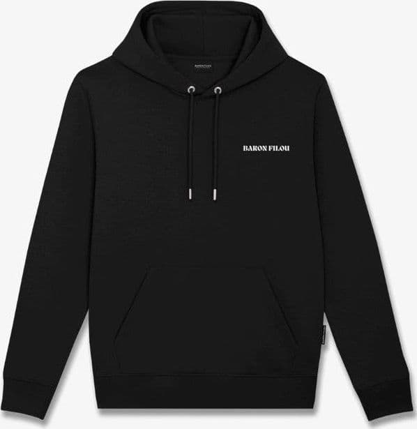Felpa Baron Filou cli organic hoodie black - 2