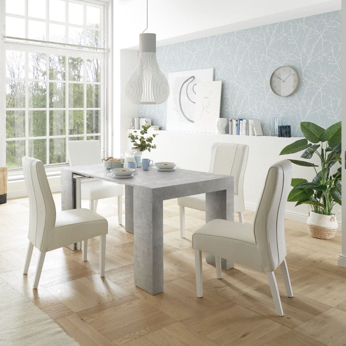 Consolle "Orion" con struttura in folding, design moderno, per arredo interno 46/291 x 90 x h 78 cm in Credenze Decor Space - Altamura, commercioVirtuoso.it