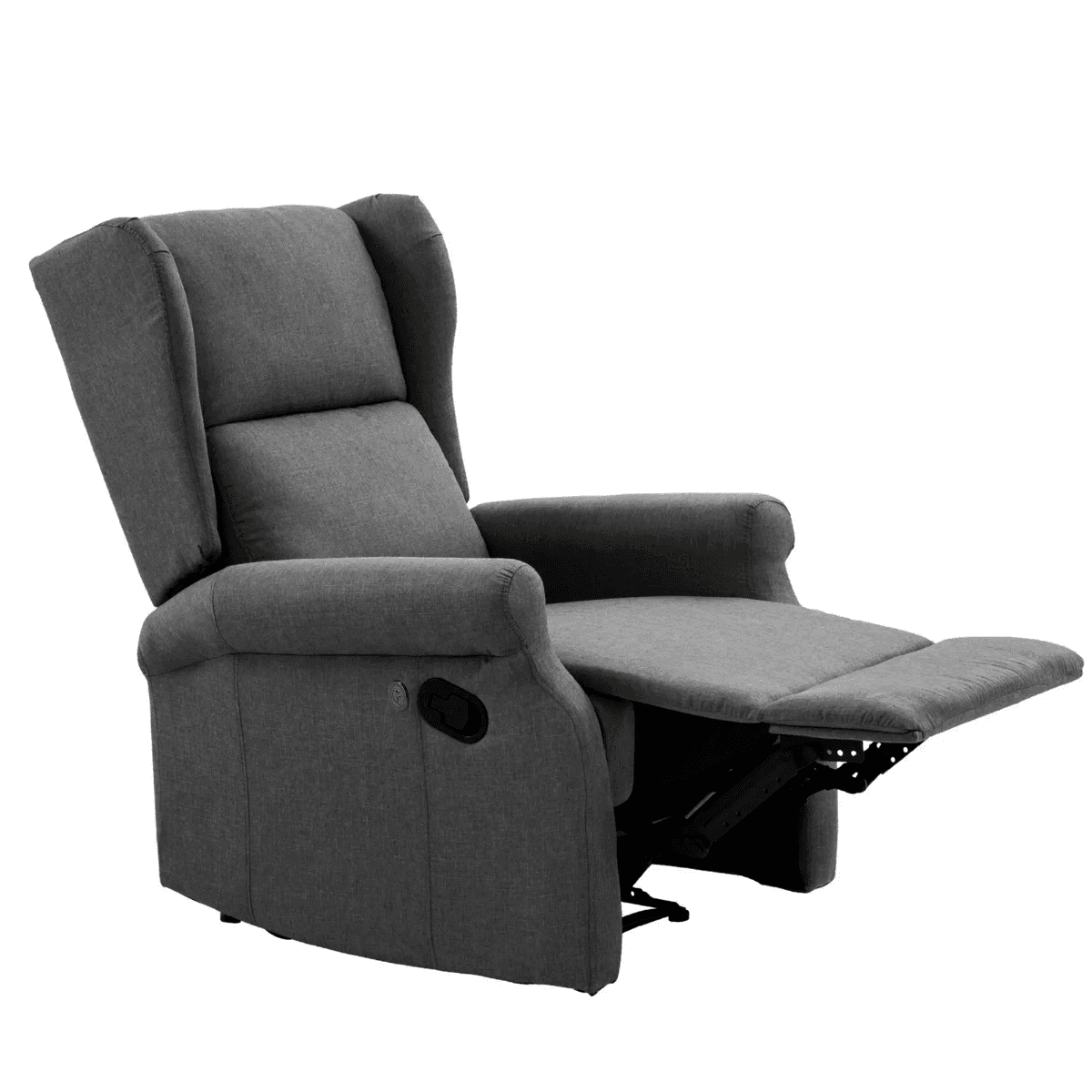 Poltrona "Aquila" con recliner manuale e rivestimento in tessuto per interno in Poltrone Decor Space - Altamura, commercioVirtuoso.it