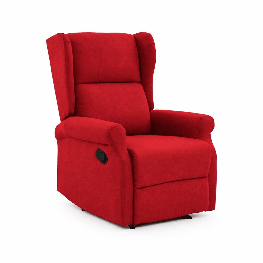 Poltrona "Aquila" con recliner manuale e rivestimento in tessuto per interno in Poltrone Decor Space - Altamura, commercioVirtuoso.it