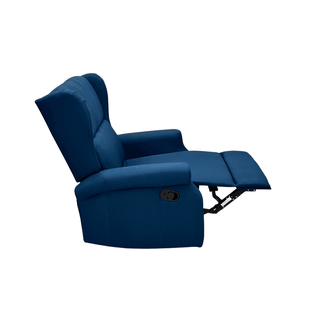 Poltrona "Aquila" con recliner manuale e rivestimento in tessuto per interno in Poltrone Decor Space - Altamura, commercioVirtuoso.it
