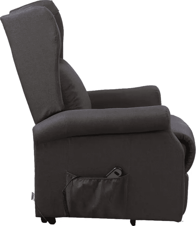 Poltrona "Aquila" con recliner elettrico e rivestimento in tessuto per interno in Poltrone Decor Space - Altamura, commercioVirtuoso.it