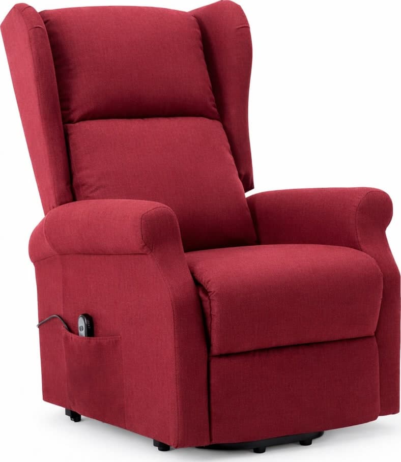 Poltrona "Aquila" con recliner elettrico e rivestimento in tessuto per interno in Poltrone Decor Space - Altamura, commercioVirtuoso.it