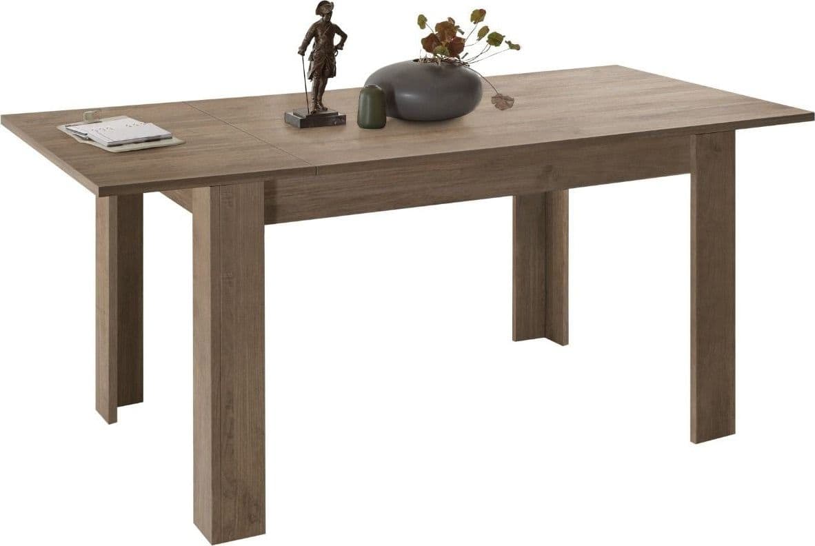 Tavolo "Gliese" con gambe e piano in MDF, design moderno, per arredo interno 137/185 x 90 h 76 cm - 26