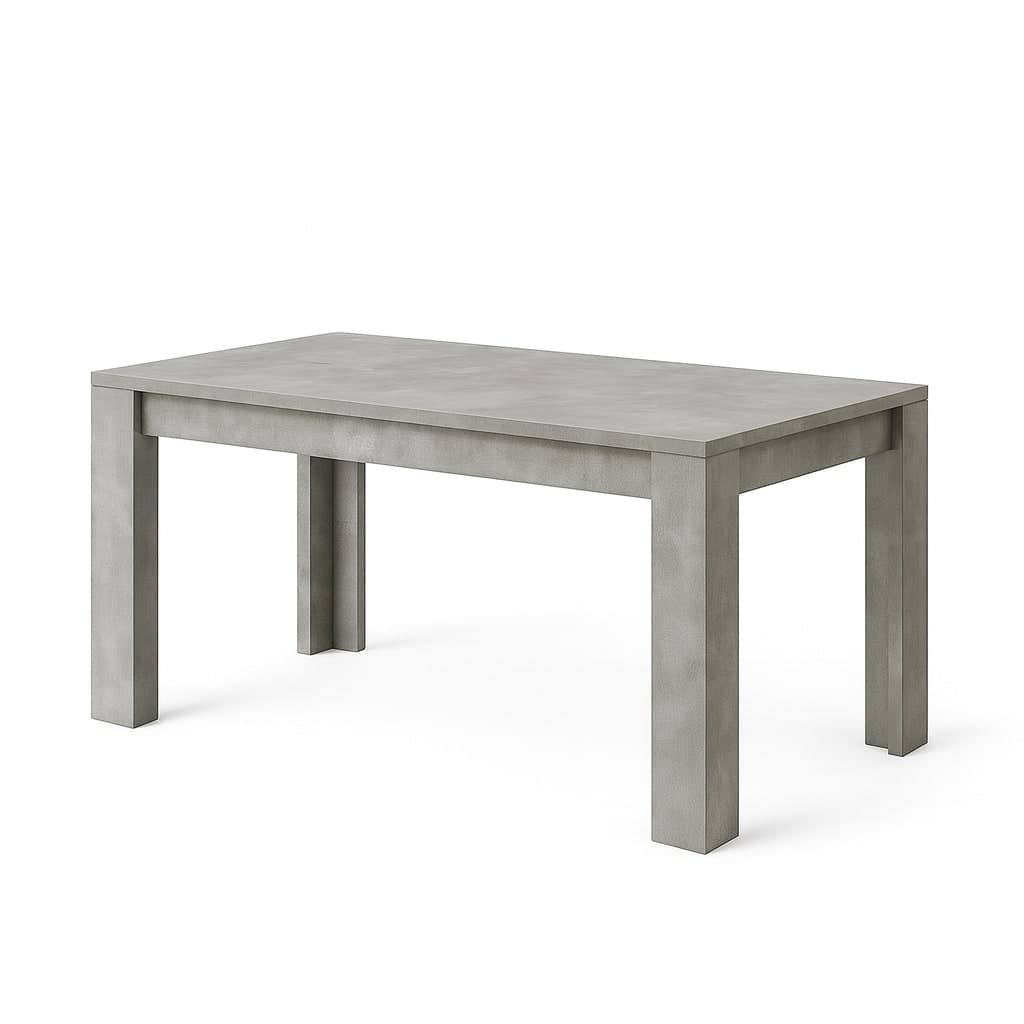 Tavolo "Gliese" con gambe e piano in MDF, design moderno, per arredo interno 137/185 x 90 h 76 cm - 28
