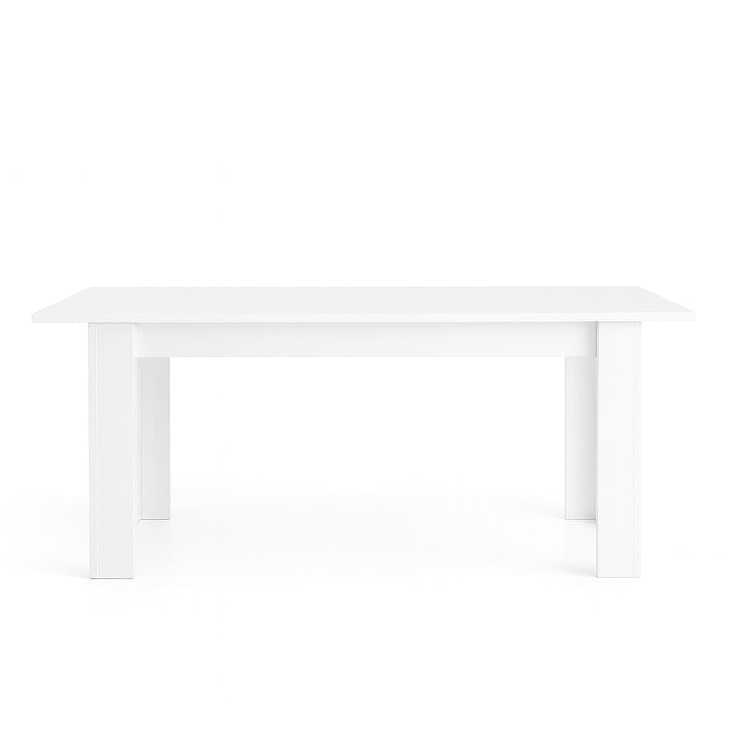 Tavolo "Gliese" con gambe e piano in MDF, design moderno, per arredo interno 137/185 x 90 h 76 cm - 31