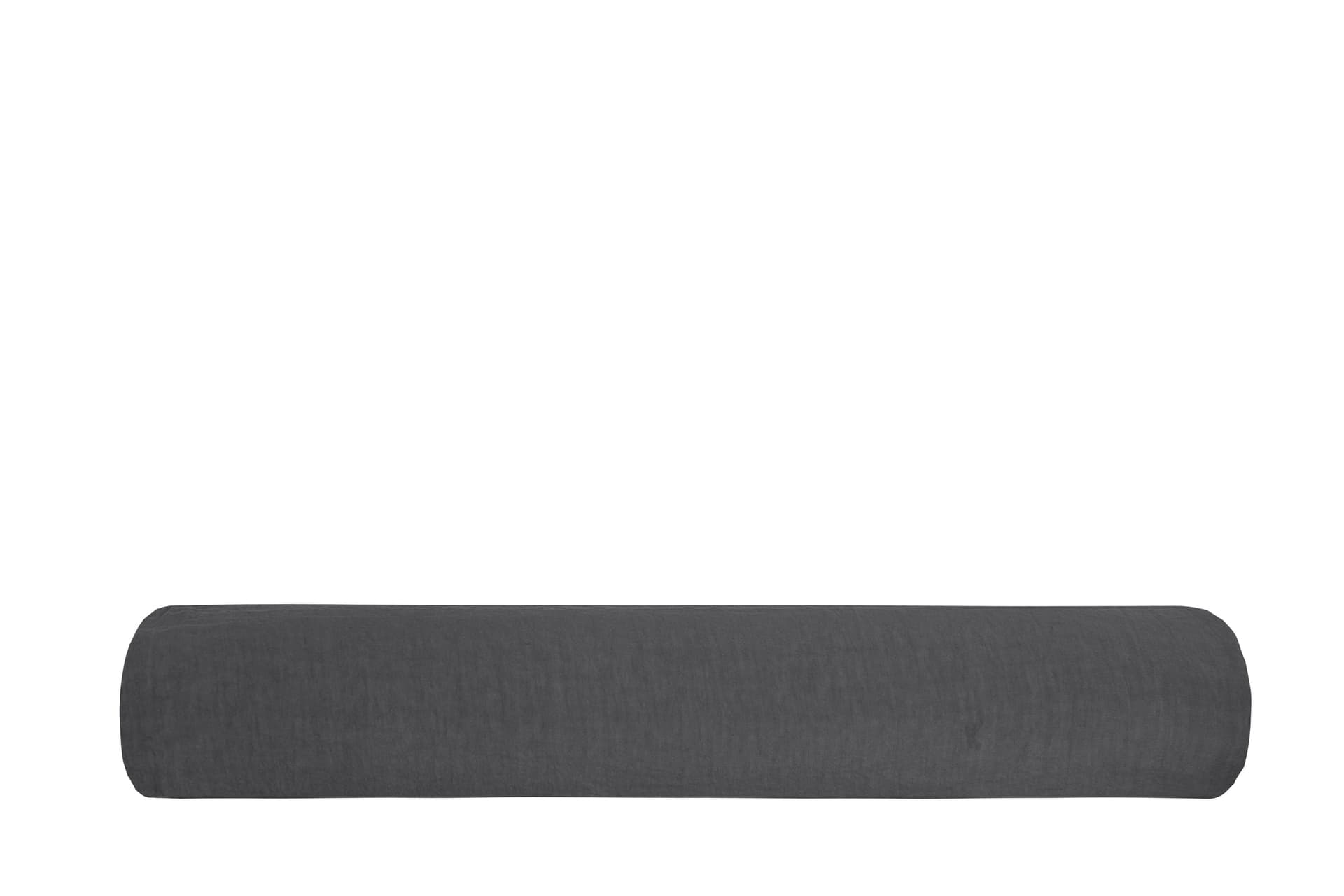 Lenzuolo sotto con angoli in puro lino stonewashed Grigio Tifone – KING SIZE EXTRA – Vanita Di Lino