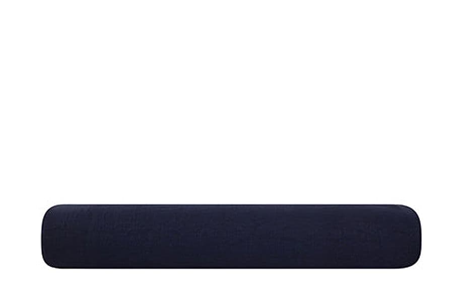 Lenzuolo sotto con angoli in puro lino stonewashed Blu Notte