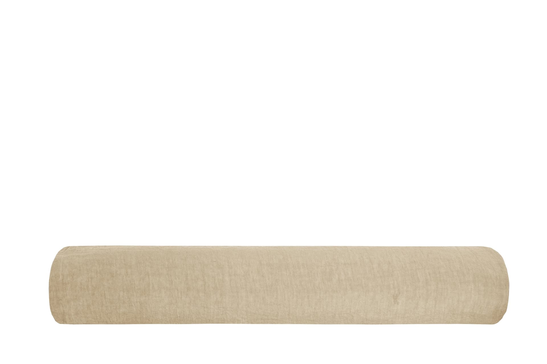Lenzuolo sotto con angoli in puro lino stonewashed Sabbia – KING SIZE EXTRA – Vanita Di Lino