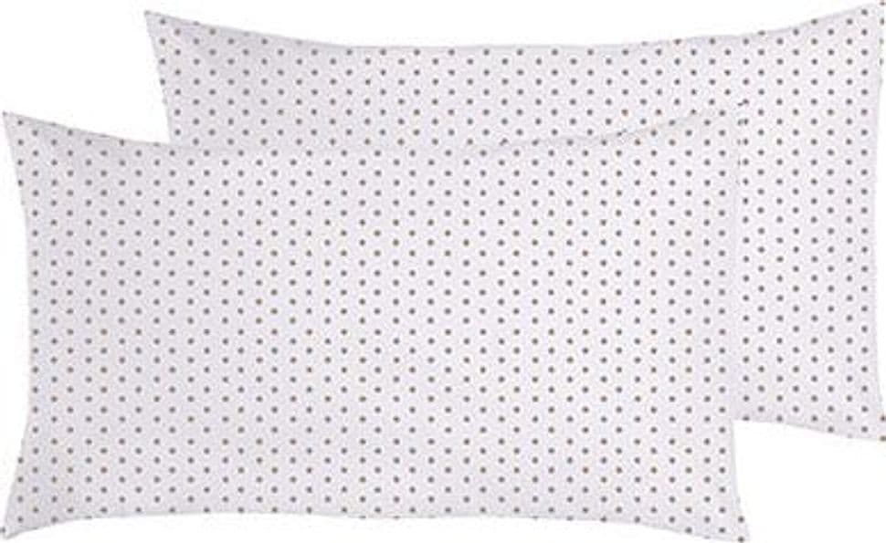 Set copripiumino e federe parure copripiumino stampa digitale 100% cotone, Made in Italy. POIS TORTORA SU BIANCO - 3