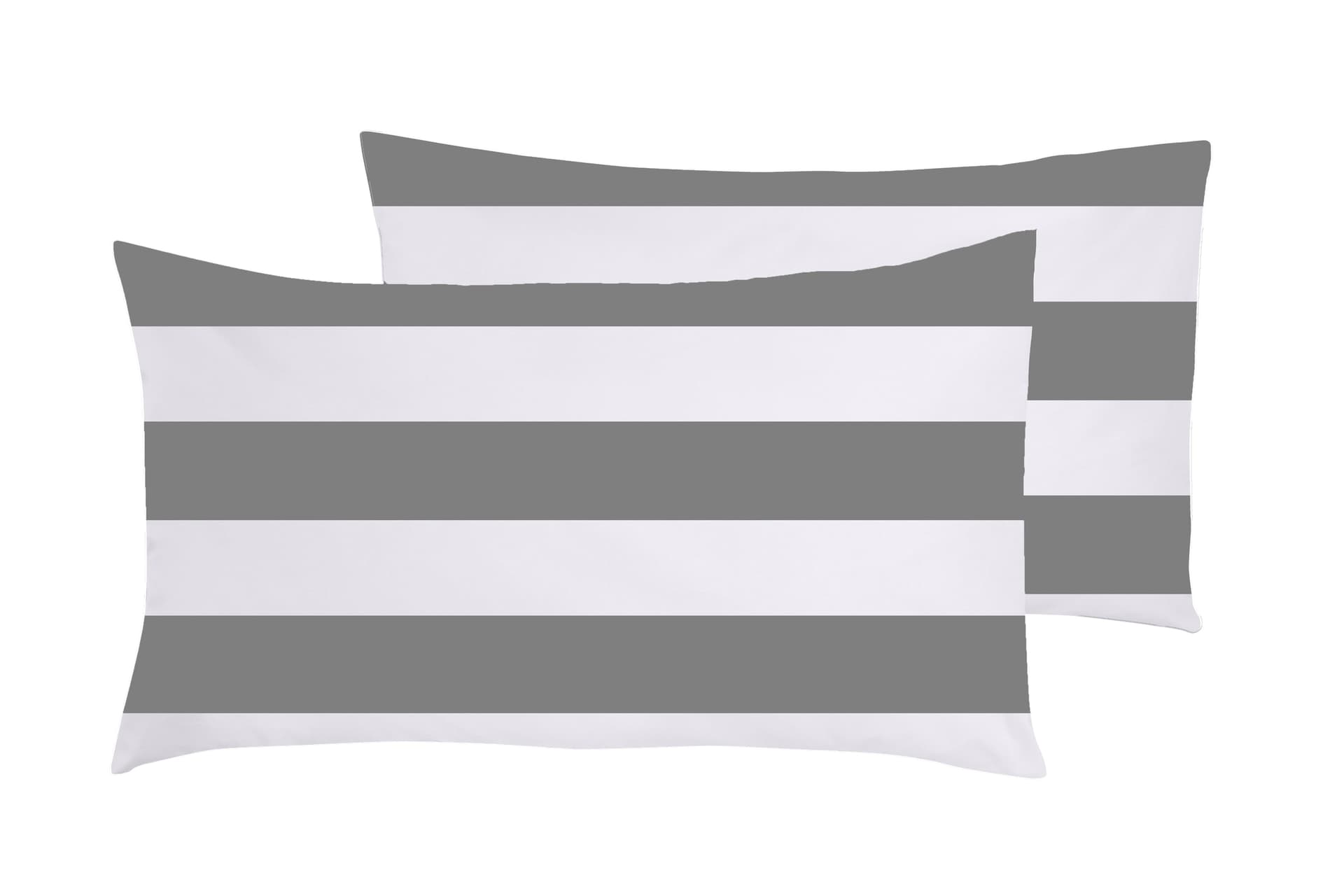 Set Copripiumino federe parure Copripiumino Stampa Digitale 100% Cotone, Made in Italy RIGA MAXI GRIGIO - 3