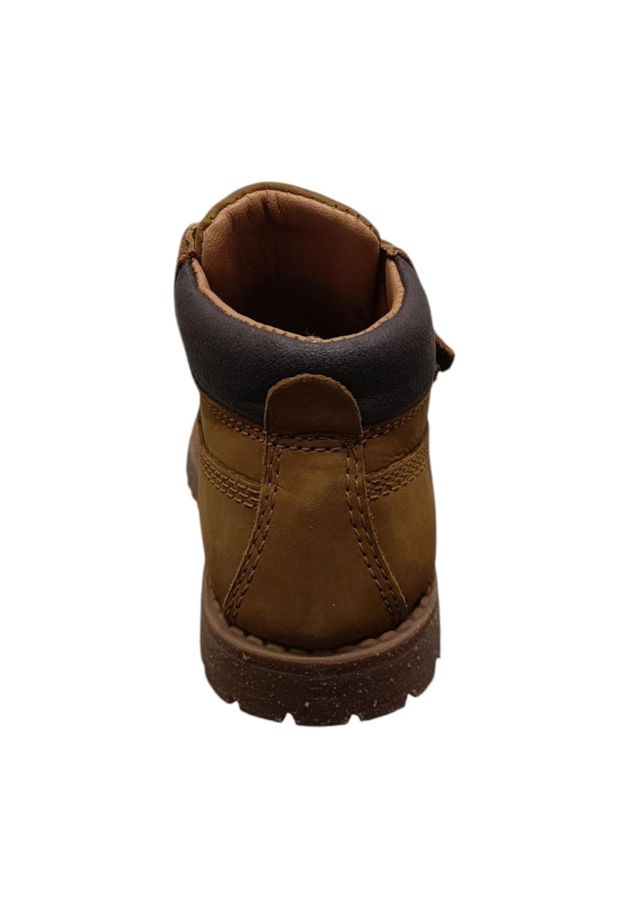 Boscaiolo bambino Grunland Junior Puof ocra pelle velcro comfort premium in Ballerine Scarpetteria Gica - Trani, commercioVirtuoso.it