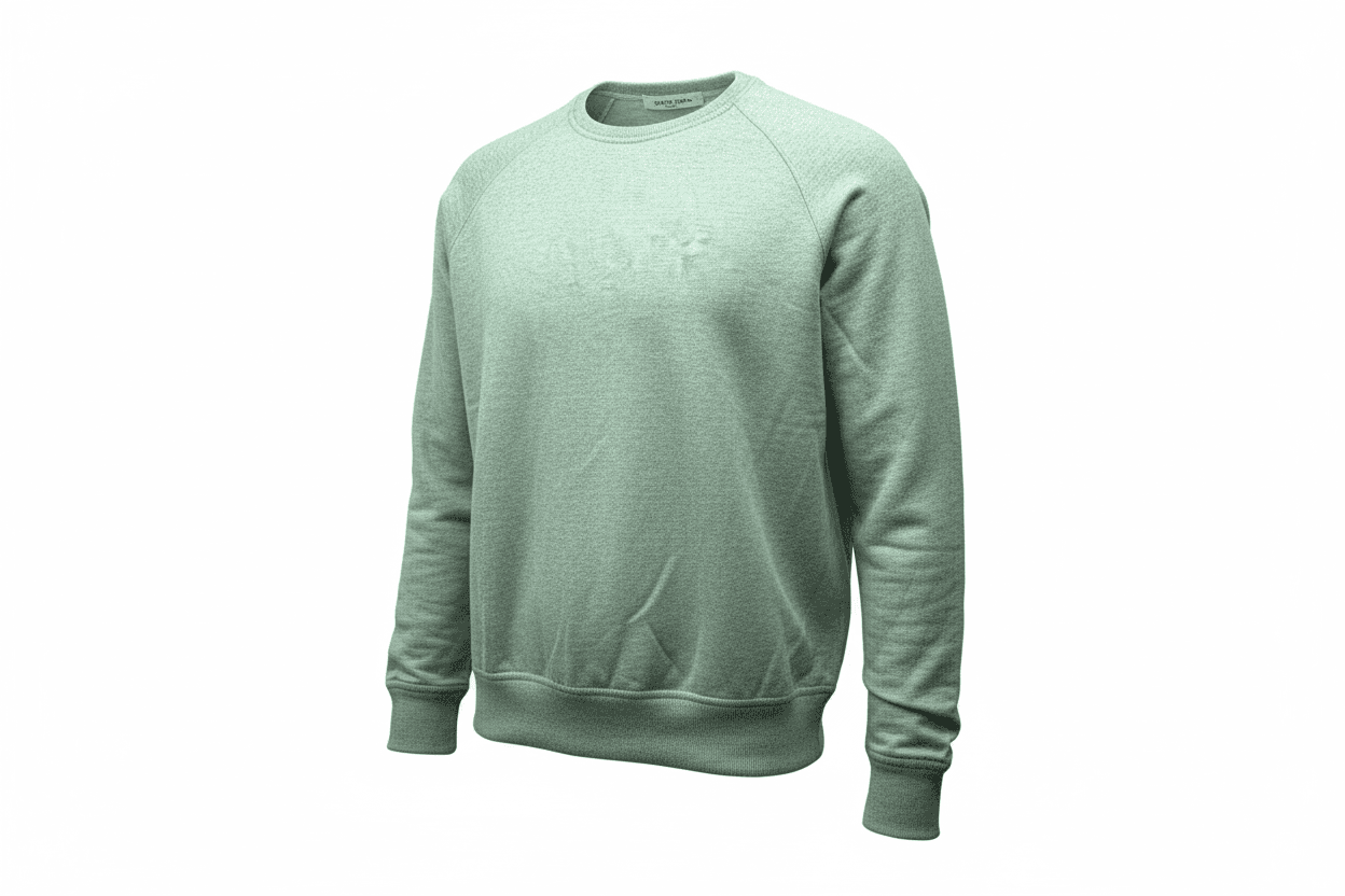 Maglia uomo La Fileria - Girocollo Verde acqua - 3