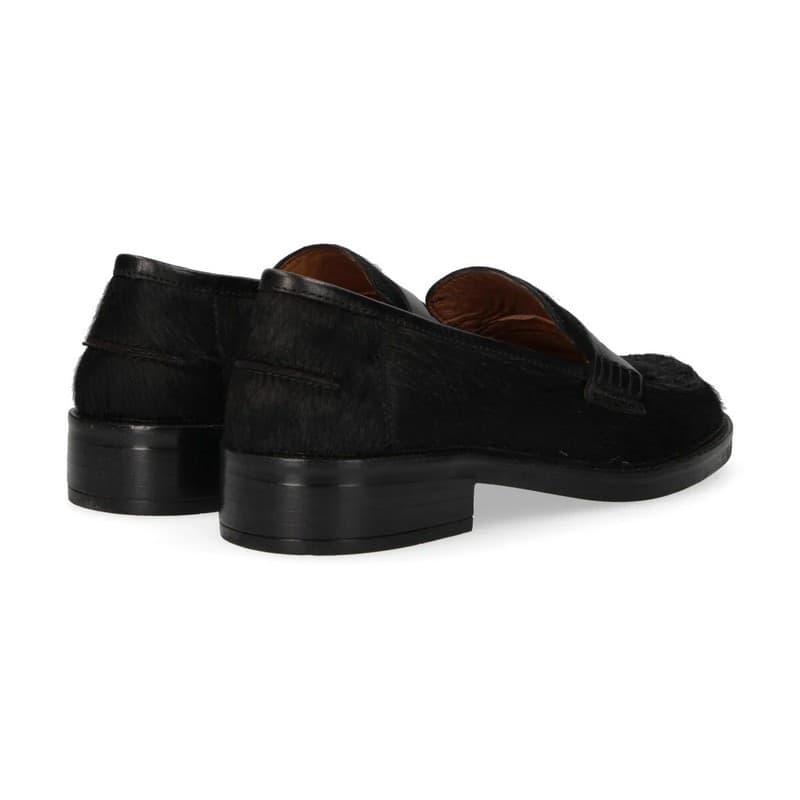 Emanuelle Vee mocassini donna Uma in cavallino black 811 30 - 7