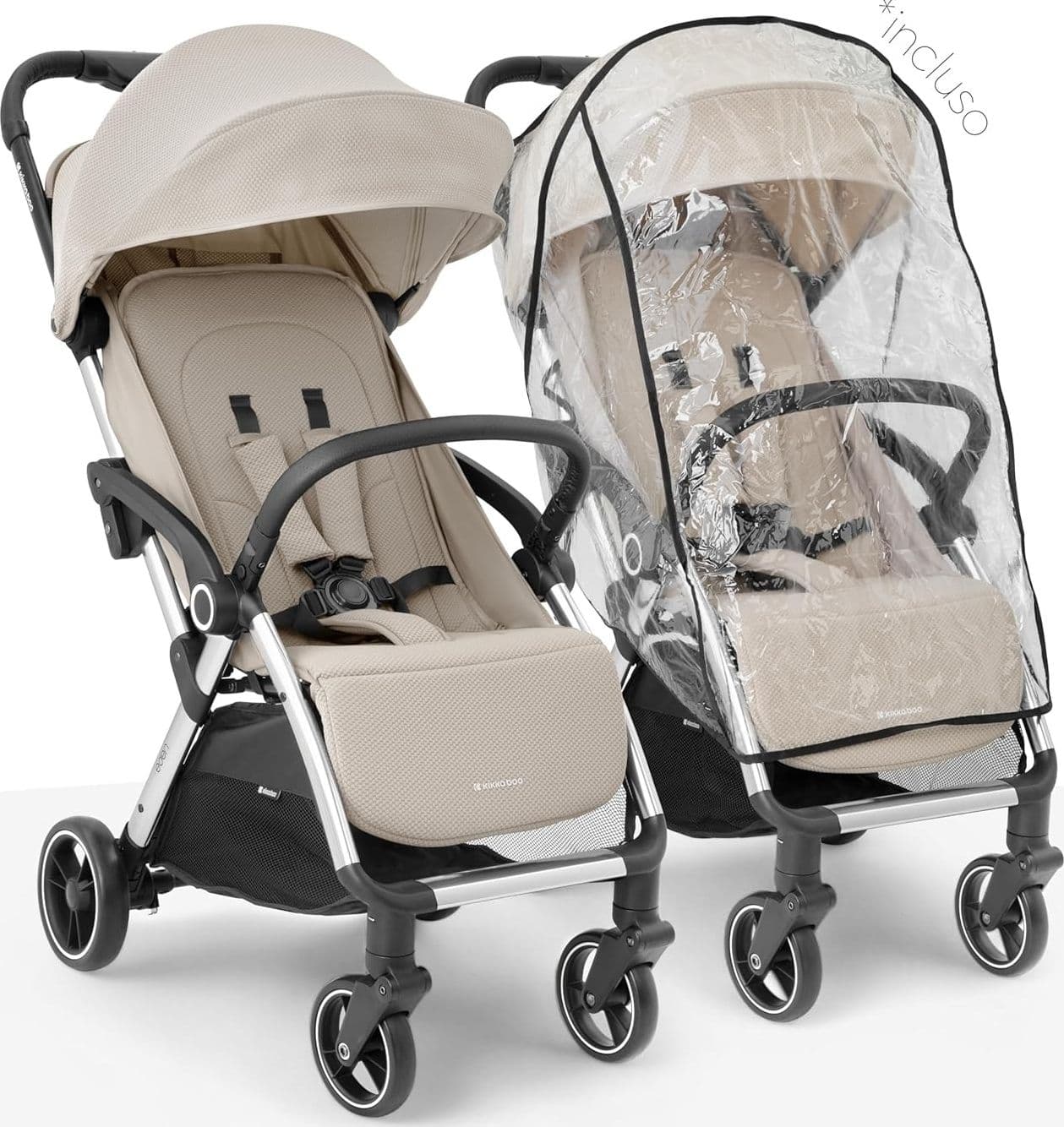 Kikkaboo - Passeggino leggero Eden Autofolding 22kg - 12