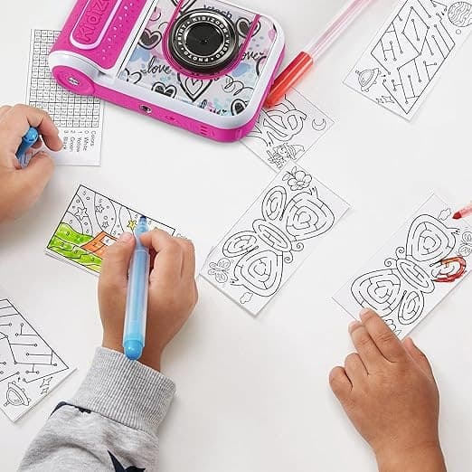 VTech - Macchina Fotografica Kidizoom Printcam Rosa - 6