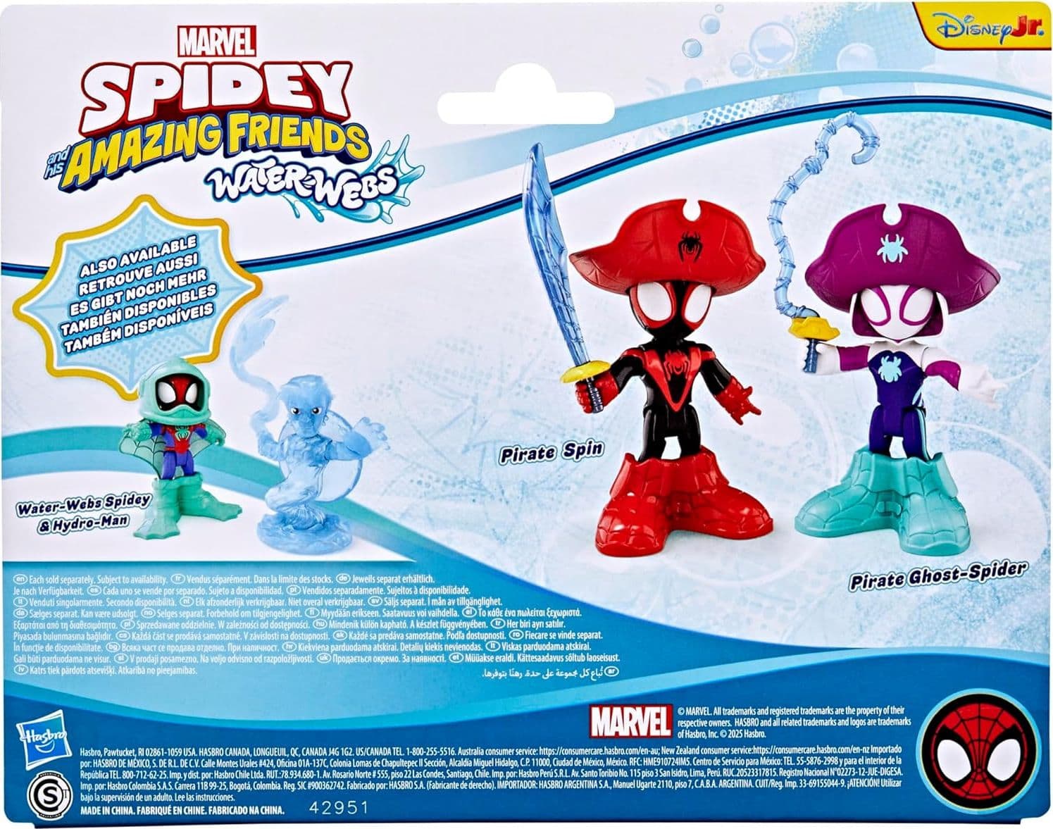 Hasbro - Miles Spin Morales Pirata e Ghost-Spider Pirata - 5