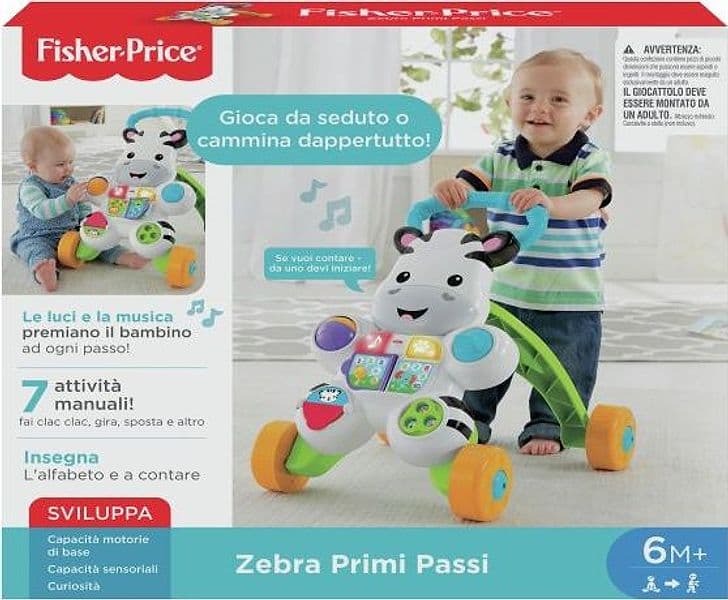 Mattel - Primi Passi Zebra DLD91 - 4