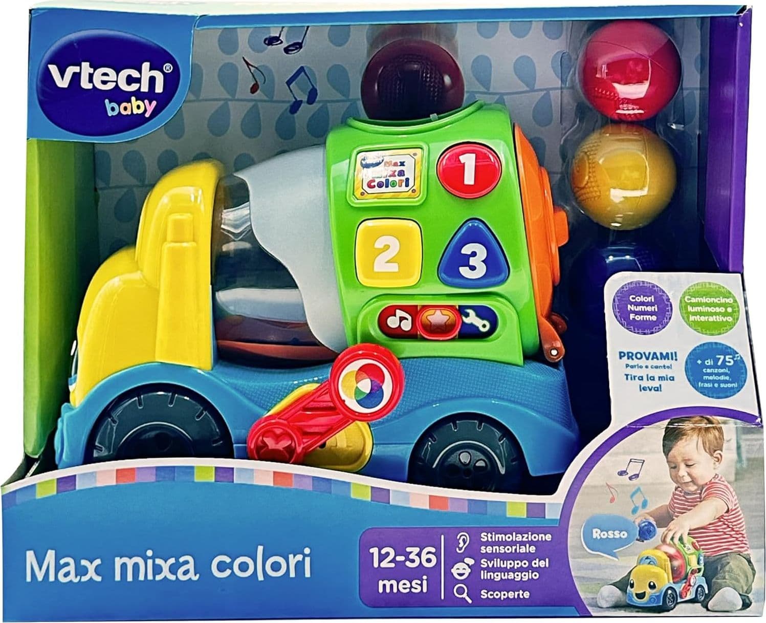 VTech - Camioncino Max Mixa Colori - 6