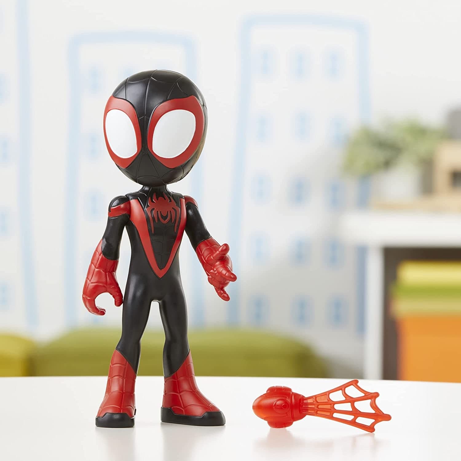 Marvel Spidey e I Suoi Fantastici Amici - Supersized Miles Morales 22,5 cm - 8
