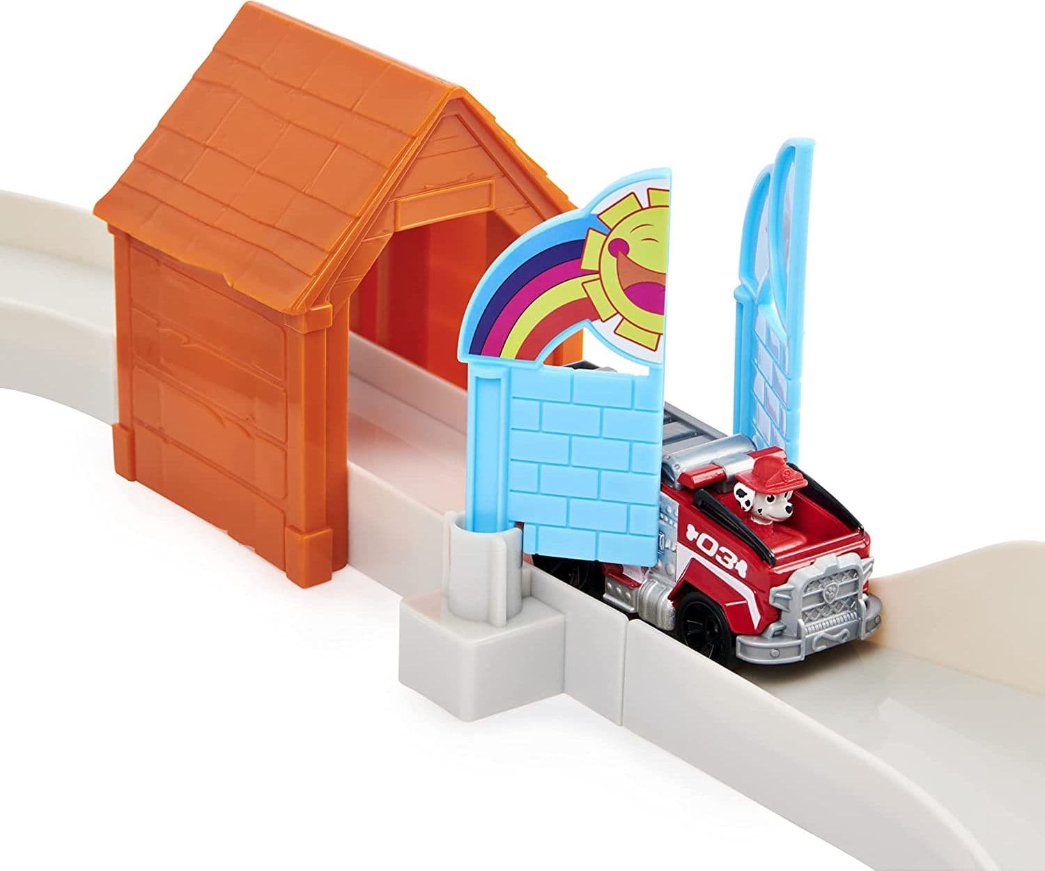 6061547 - Paw Patrol - Total City Rescue con veicolo di Marshall - 9