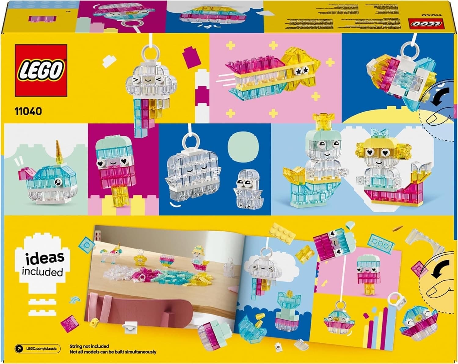 LEGO Classic - Scatola Magica Trasparente 11040 - 6