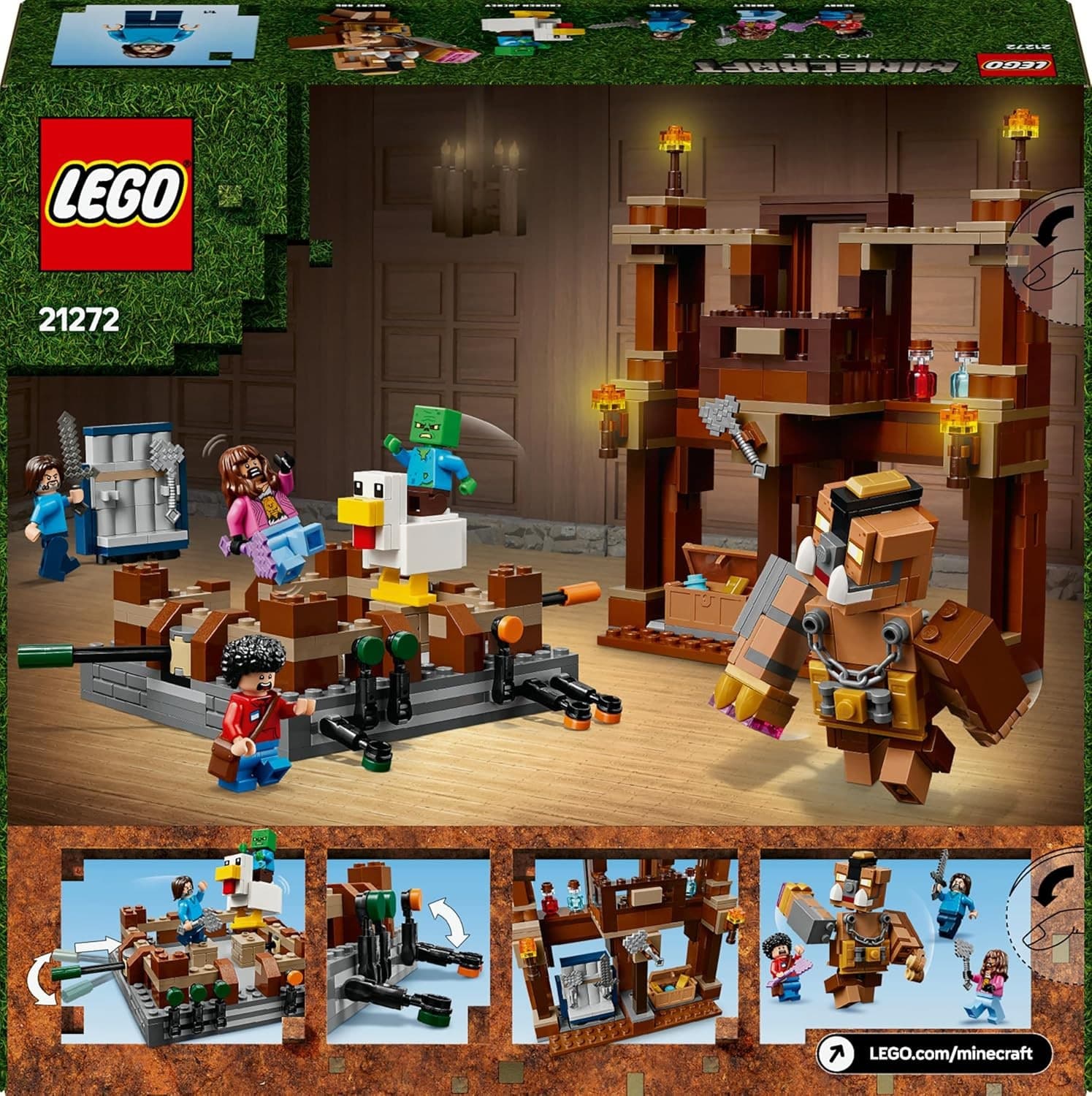 Lego Minecraft - Magione della Foresta: Ring di Combattimento 21272 - 7