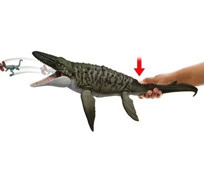 Mattel - Jurassic World Rebirth Mosasauro Morso Letale - 3