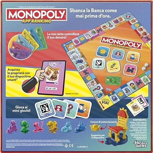 Hasbro - Gioco da Tavolo Monopoly App Banking - 6